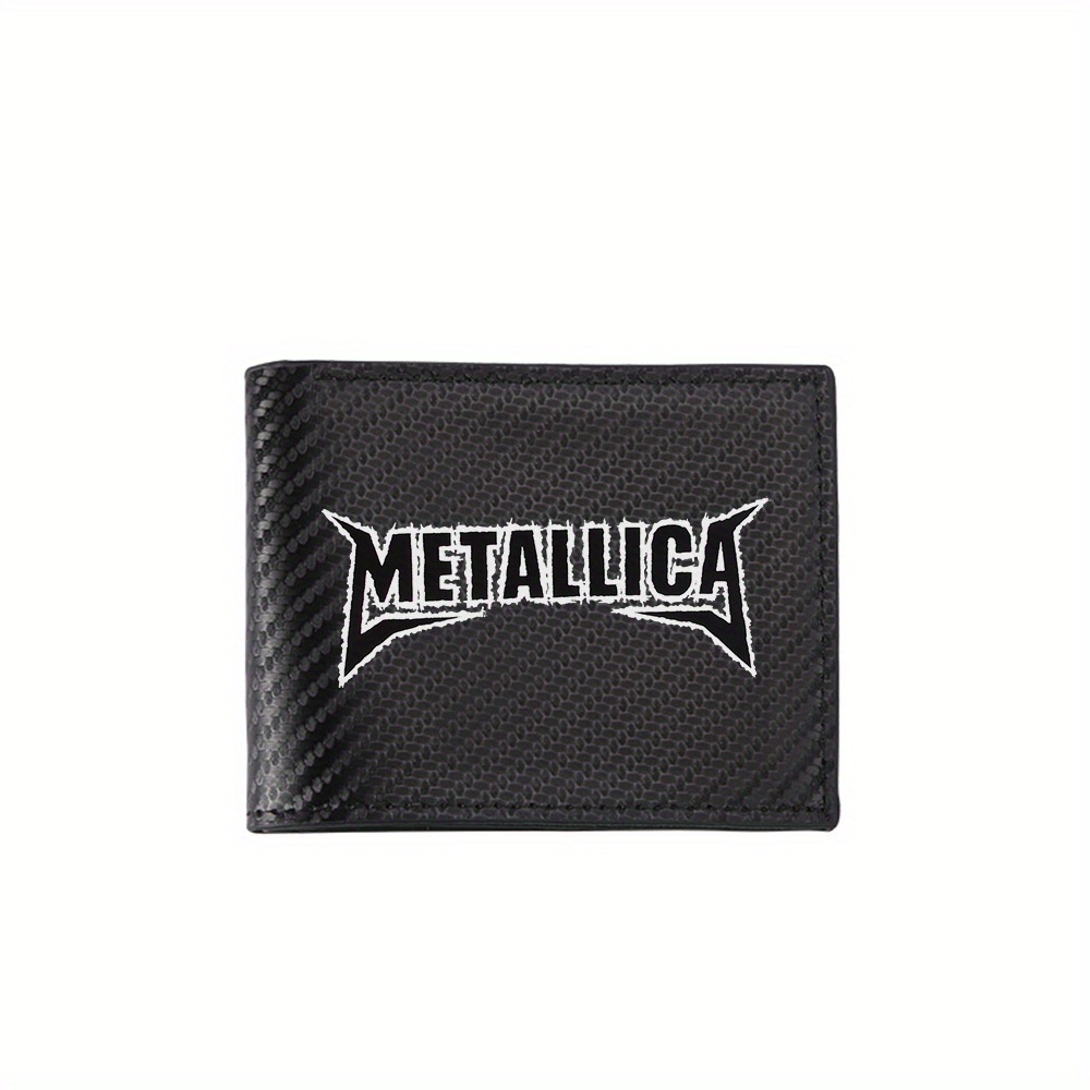 Interior Design Name Card - Heavy metal band naam logo Herenportemonnees