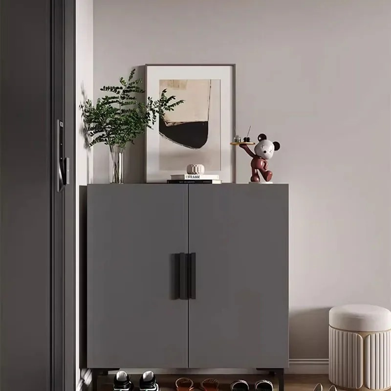 Interior Design Luxury Living Room - /Creatieve luxe schoenenkasten Eenvoudige interieurplanken Woonkameropslag