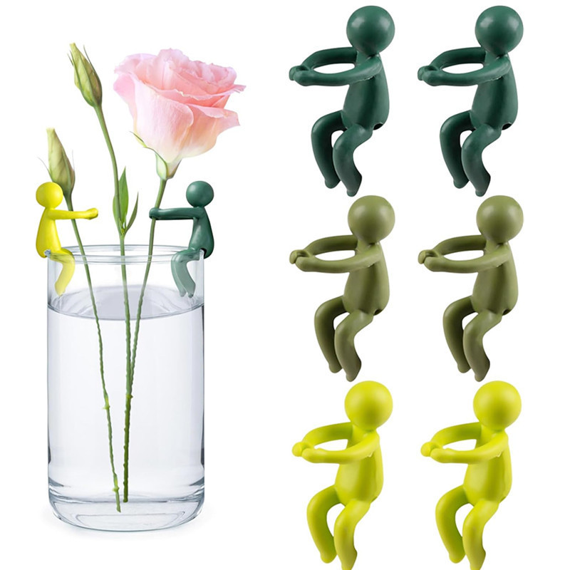 Interior Design Office - Hydroponische plantenhouder figuur ornament rechtopstaande plantensteun