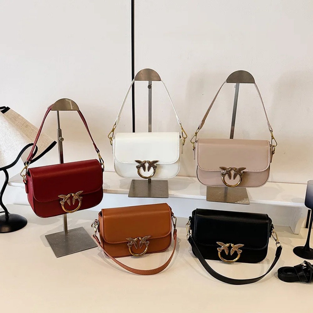 Interior Design Office - Modeontwerp Crossbody-schoudertas voor dames met compact,
