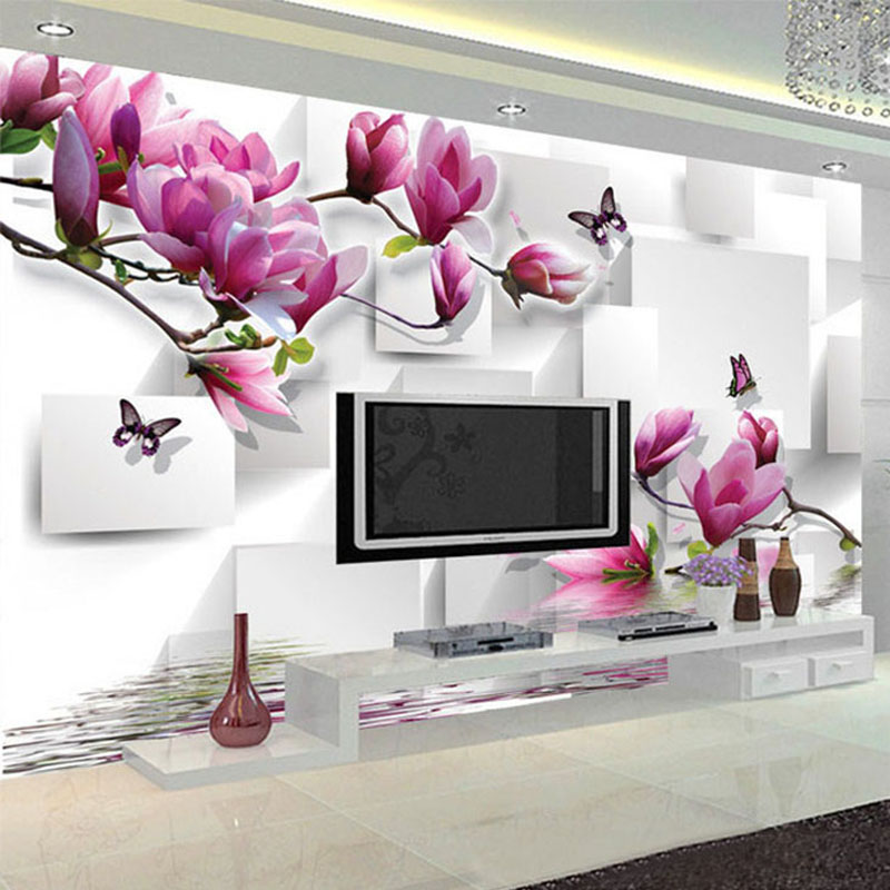 Interior Design Tv Room - Modieuze Interieur Foto Behang 3D Stereo