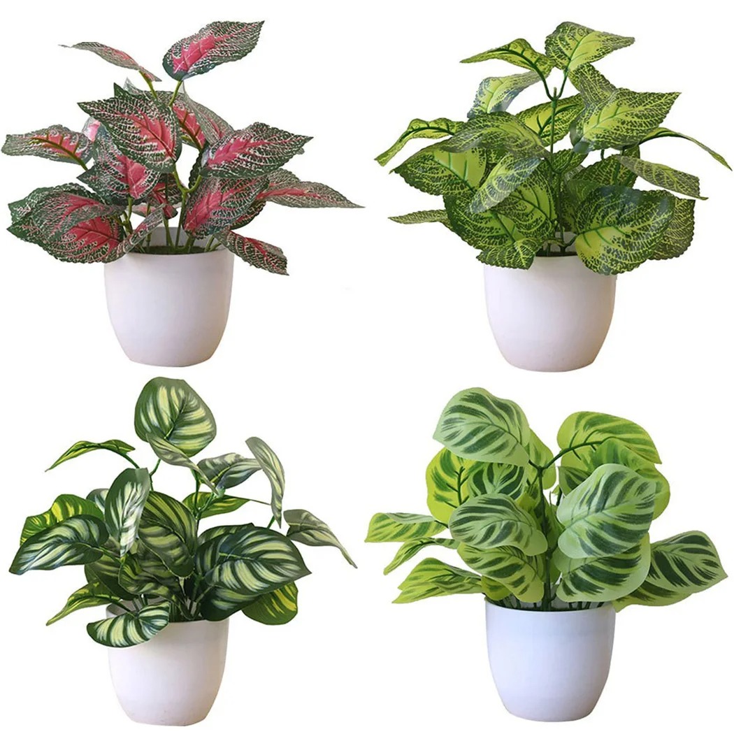 Interior Design Office - 1PC Kunstmatige Gebladerte Plant Pot Bonsai