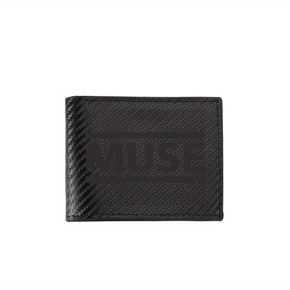 Interior Design Name Card - Muse band naam ontwerp Herenportemonnees Eenvoudig