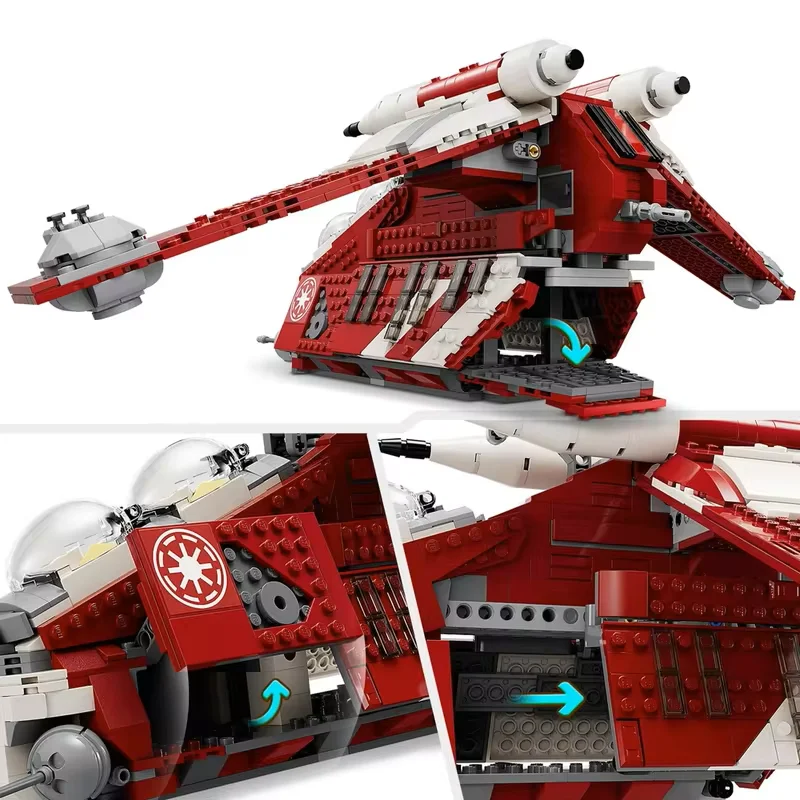 Ruimteschip Republic Gunship S - Interior Design Visualizer recensie en prijs