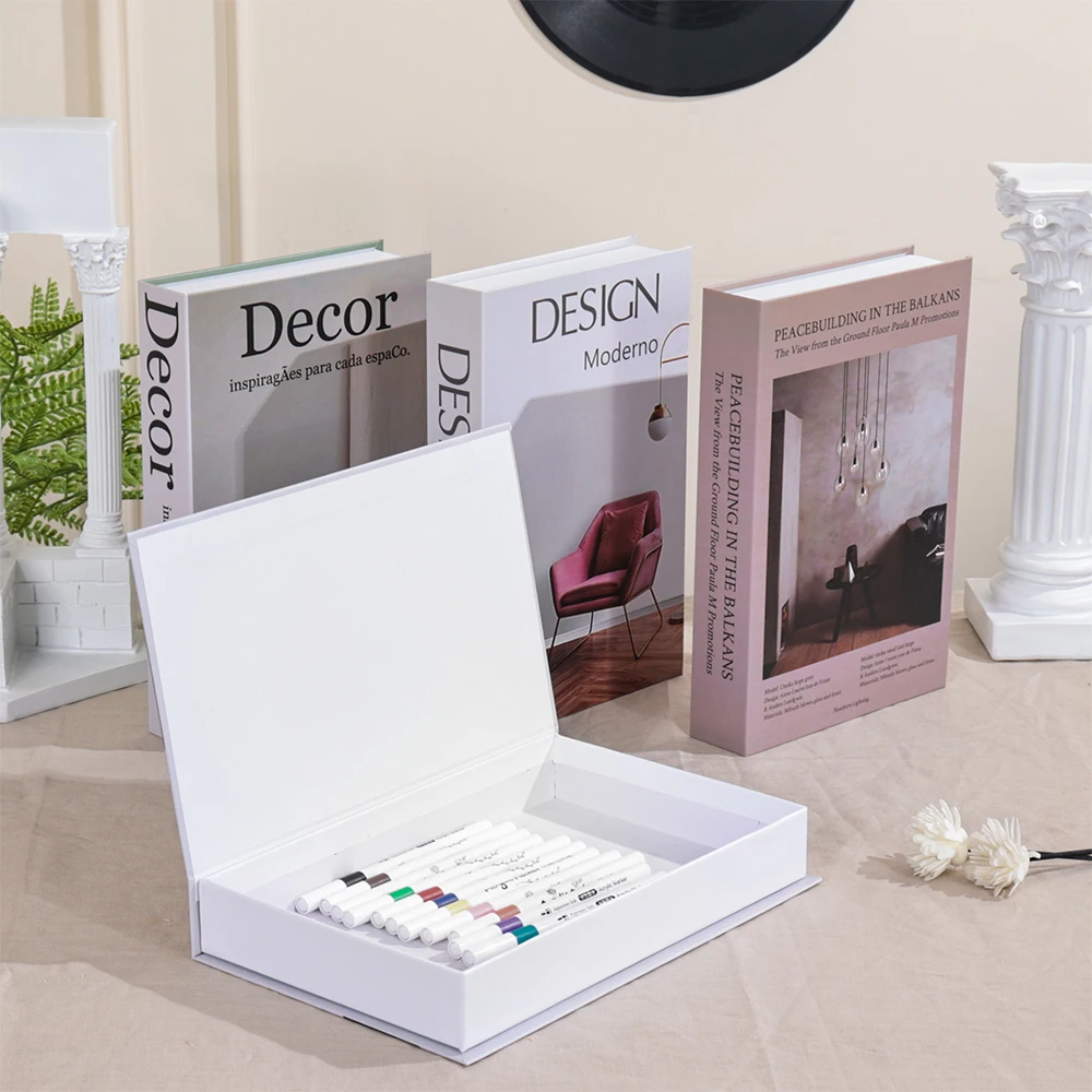 Minimalisme Nep Boeken Decor L - Interior Design Luxury Living Room recensie en prijs
