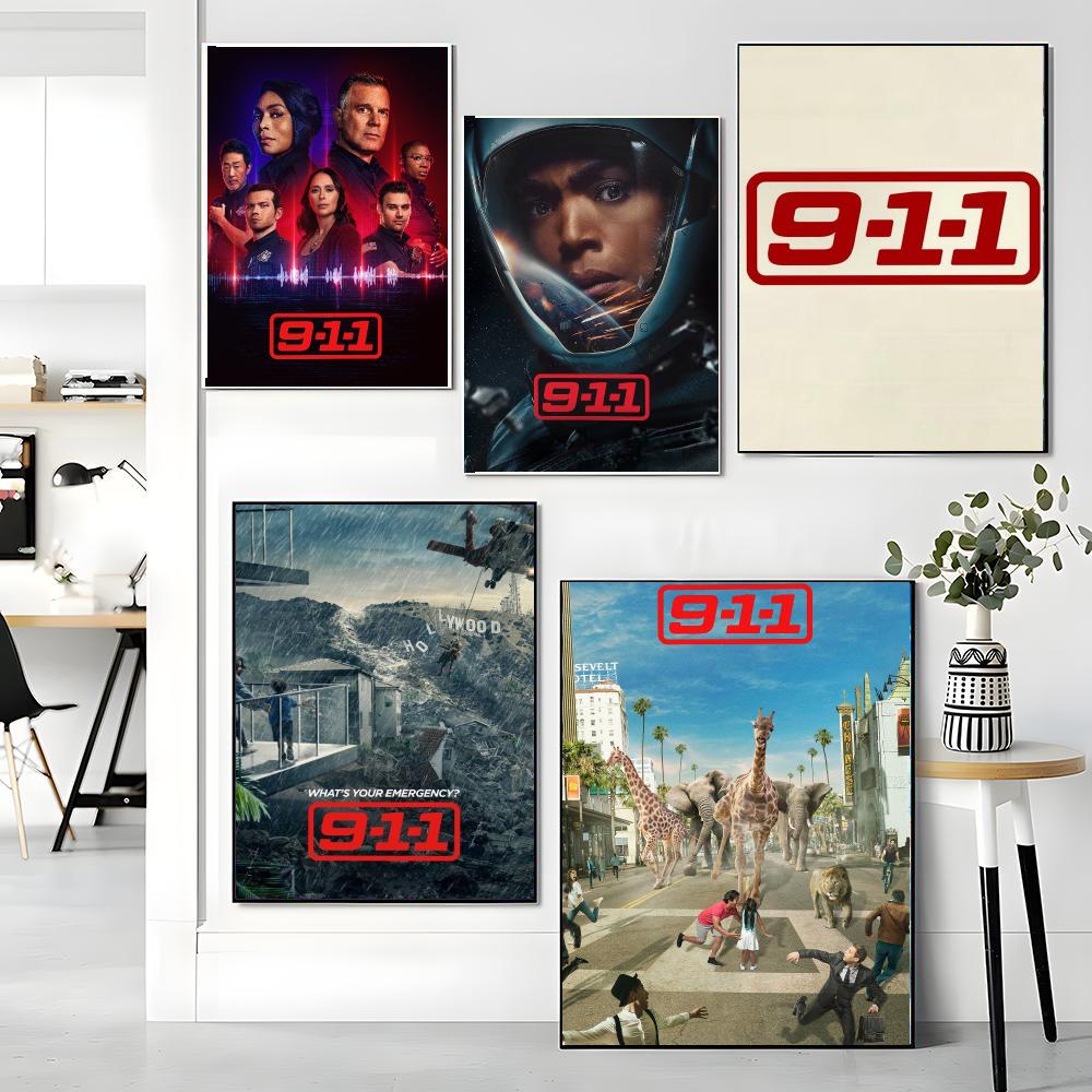 tv-serie 9-9-1-1-1 Schilderkun - Interior Design Tv Room recensie en prijs