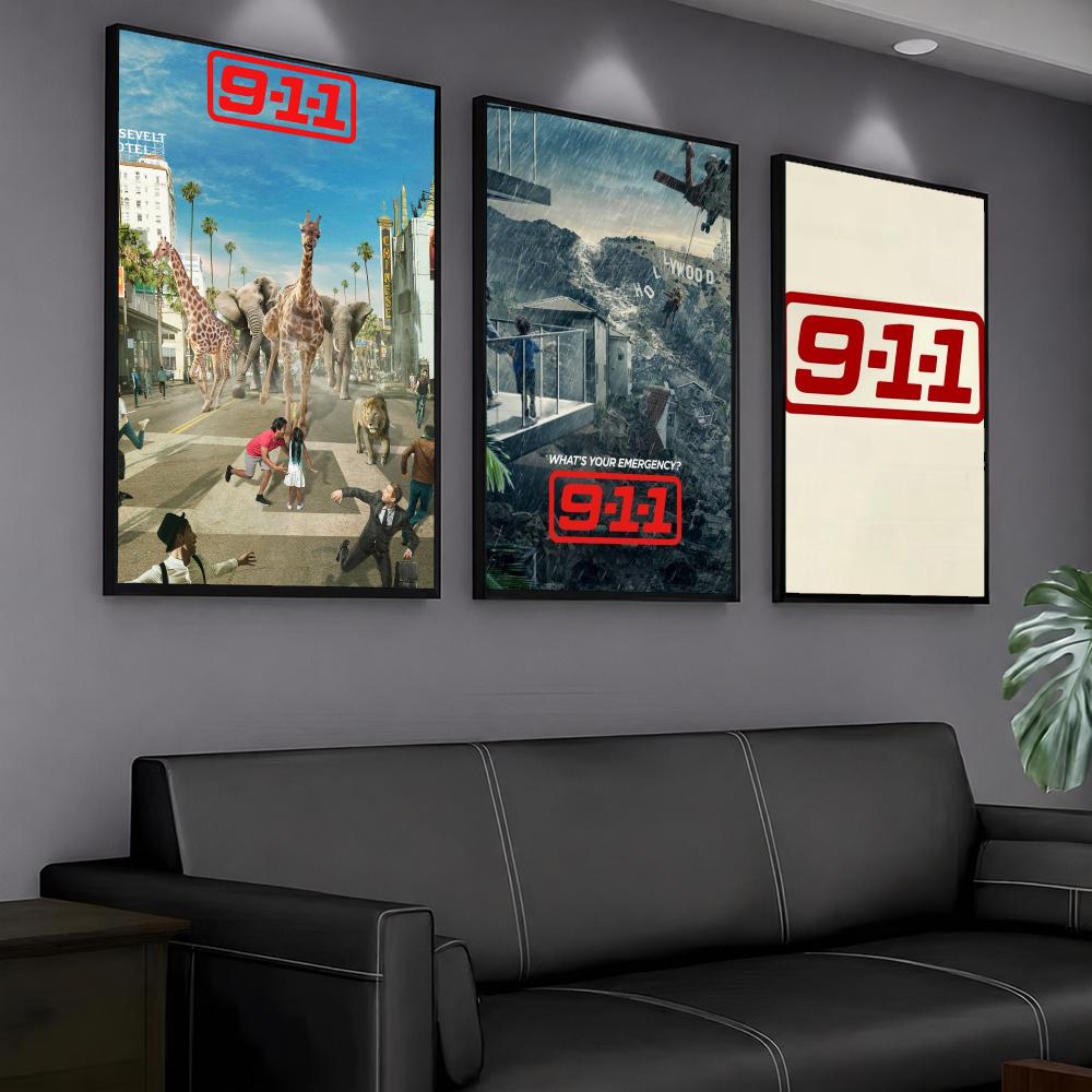 tv-serie 9-9-1-1-1 Schilderkun - Interior Design Tv Room recensie en prijs