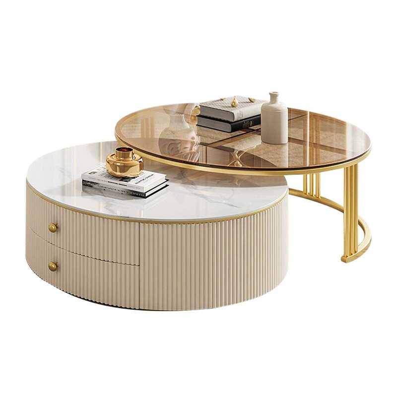 Moderne luxe marmeren houten s - Interior Design Luxury Living Room recensie en prijs