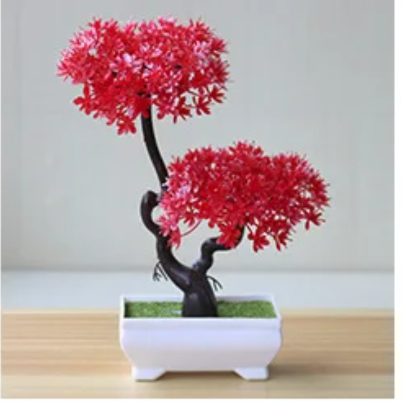 Kunstmatige kleine boom in pot - Interior Design Office recensie en prijs
